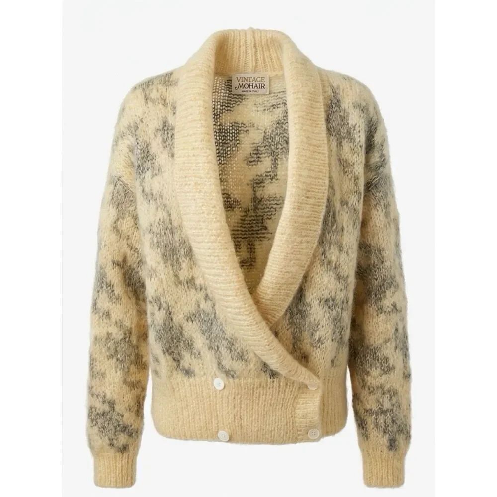 Vintage Liz Claiborne Double Breasted Cardigan Size Medium